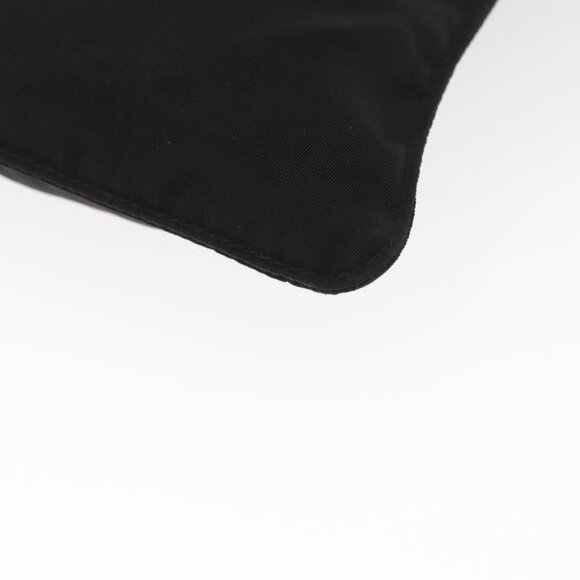 Authentic PRADA Shoulder Bag Nylon Black Silver - Picture 3 of 16